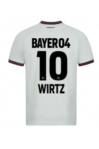 Fotbalové Dres Bayer Leverkusen Florian Wirtz #10 Venkovní Oblečení 2023-24 Krátký Rukáv